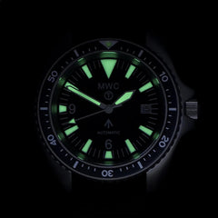 MWC 1999-2001 Pattern Automatic Military Divers Watch with Retro Lume