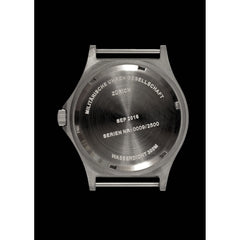 MWC G10 300m / 1000ft Water resistant Stainless Steel Military Watch with Sapphire Crystal on Bracelet