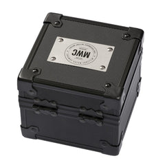 MWC Black Metal Watch Box with Logo - Watchfinder General - UK suppliers of Russian Vostok Parnis Watches MWC G10
 - 2