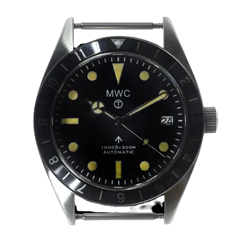MWC Classic 1960s Pattern Automatic Divers Watch with Retro Lume