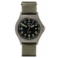 MWC G10BH 50m Water Resistant Military Watch (Stainless Steel or PVD)