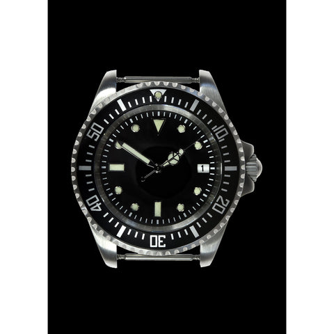 MWC 24 Jewel 300m Water Resistant 24 Jewel Automatic Military Specification Divers Watch on NATO Strap (Sterile)