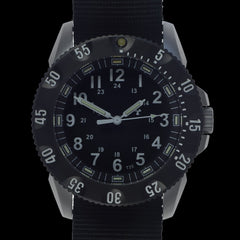 MWC P656 Tactical Series Watch with GTLS Tritium Quartz (Non Date)