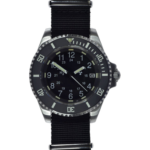 MWC 24 Jewel 300m Automatic Military Divers Watch GTLS