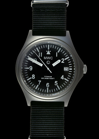 MWC 45th Anniversary Limited Edition Titanium Military Watch -300m Water with Luminova and Sapphire Crystal