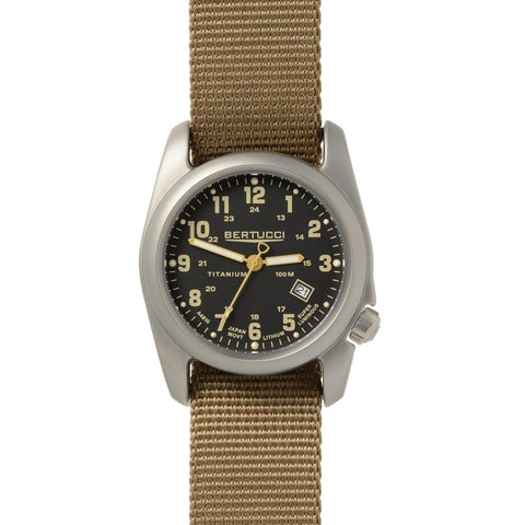 Bertucci Men's 12700 A-2T Original Classics Titanium Field Watch