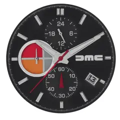 DMC 1981 BLACK CHRONOGRAPH