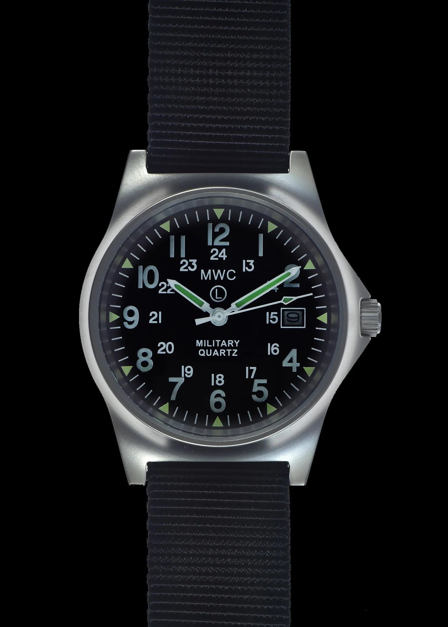 MWC G10 LM Military Watch 12/24hr Dial