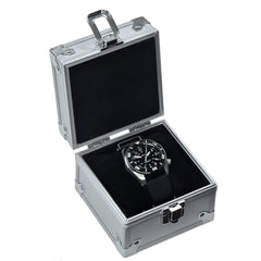 MWC Depthmaster 1000m Quartz Divers Watch in Stainless Steel with Helium Valve 12/24