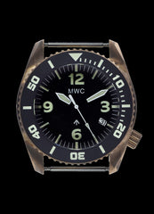 Limited Edition Bronze MWC "Depthmaster" 1000m Automatic Divers Watch 12hr