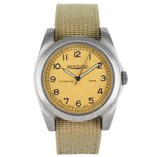 Bertucci A-3T Vintage 42 Titanium Watch (Khaki Nylon Strap) 13306 - Watchfinder General - UK suppliers of Russian Vostok Parnis Watches MWC G10
 - 2