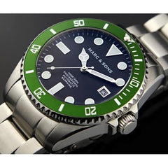 MARC & SONS Professional automatic Diver watch MSD-024 - Watchfinder General - UK suppliers of Russian Vostok Parnis Watches MWC G10
 - 2