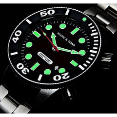 MARC & SONS 1000M Professional Automatic Divers Watch MSD-043 - Watchfinder General - UK suppliers of Russian Vostok Parnis Watches MWC G10
 - 3