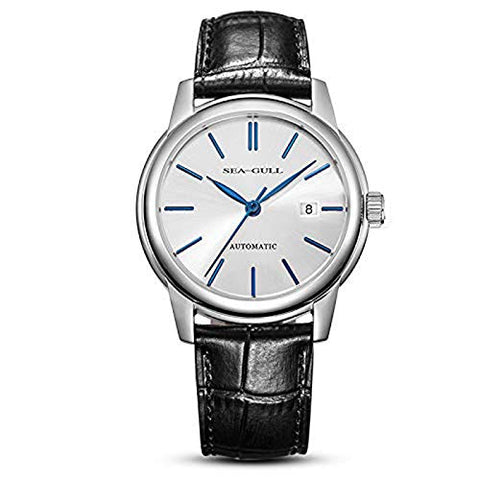 Sea-Gull Automatic Dress Watch with Blue Hands - D819.616