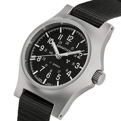Marathon General Purpose Handwinding Stainless Steel Watch Black - WW194003SS
