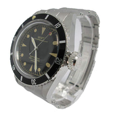 Walter Mitt Sea Diver Automatic Black Watch with Bracelet - SDBLAB