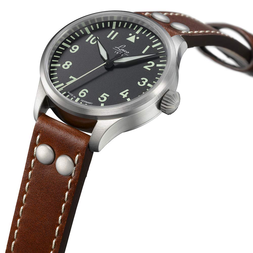 Laco Augsburg 39 Automatic Pilots Watch - Type A Dial