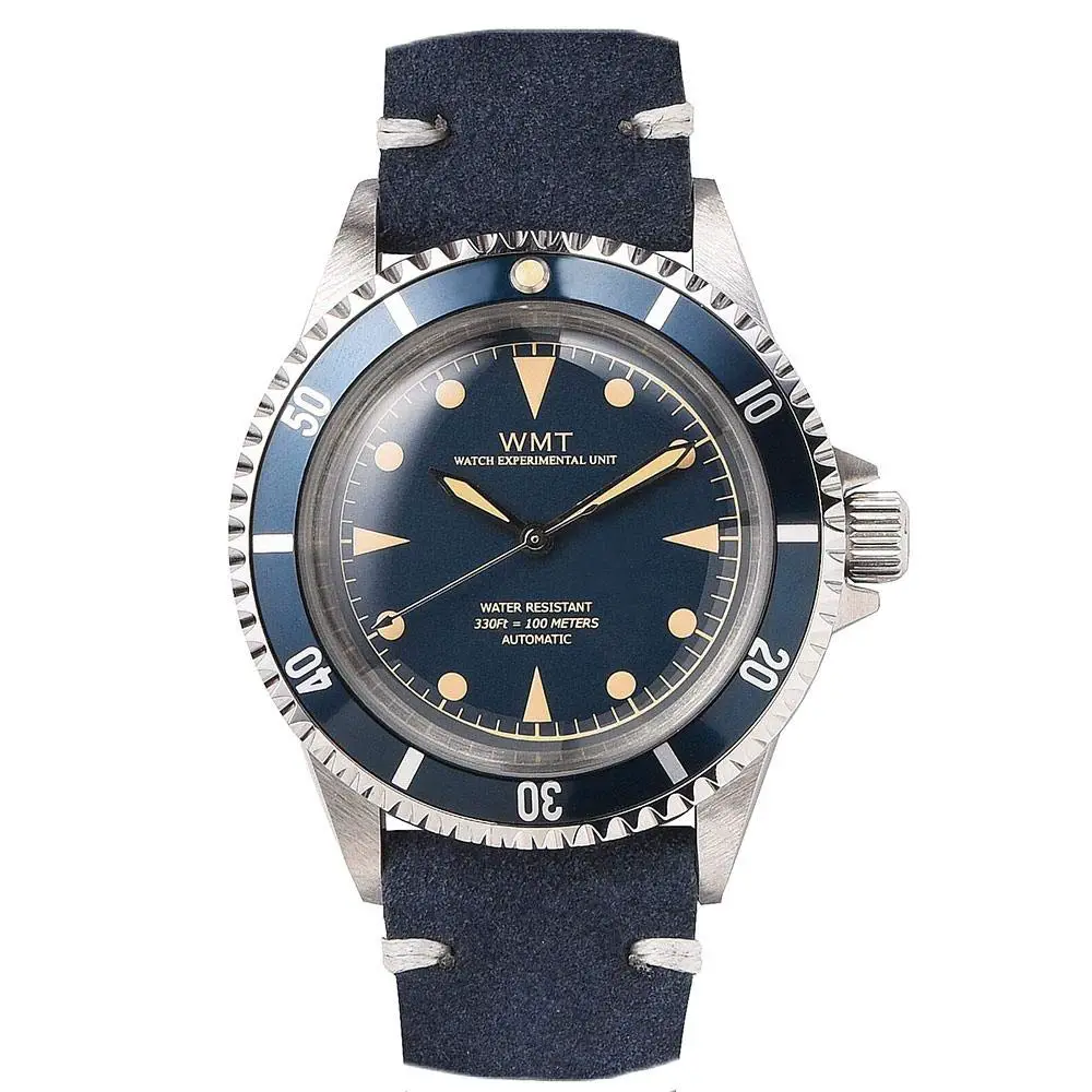 Walter Mitt Royal Marine Automatic Diver Watch - Blue