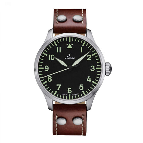 Laco Augsburg 42 Automatic Pilots Watch - Type A Dial