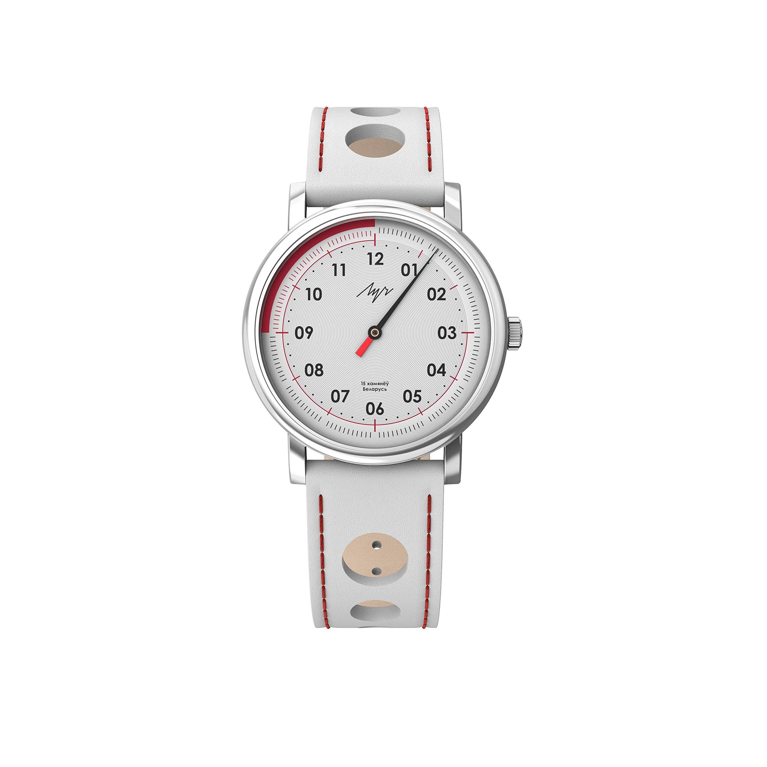Luch Handwinding One-Handed Speed Watch White - 71951778