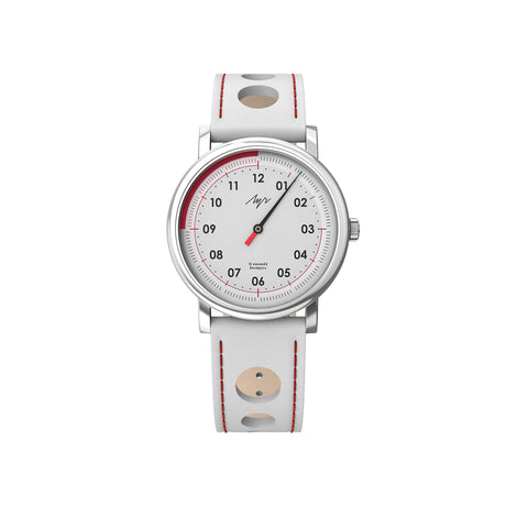 Luch Handwinding One-Handed Speed Watch White - 71951778