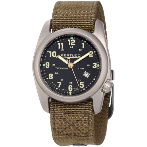 Bertucci Men's 12700 A-2T Original Classics Titanium Field Watch