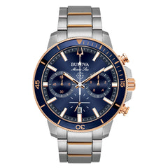 Bulova Marine Star Stainless Steel Chronograph Watch on Bracelet - 98B301