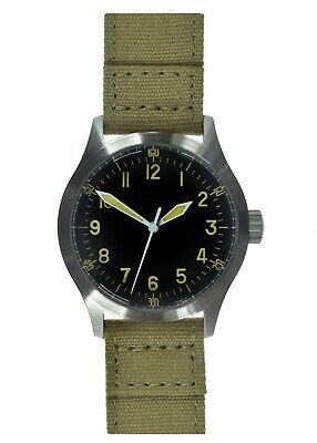 A-11 1940s WWII Pattern Quartz Military Watch 100m