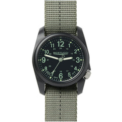 Bertucci DX3 Plus Field Resin Watch (Dash-Striped Drab Nylon Strap) 11040