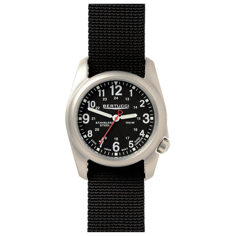 Bertucci 11050 A-2S Field Watch (Black Strap)