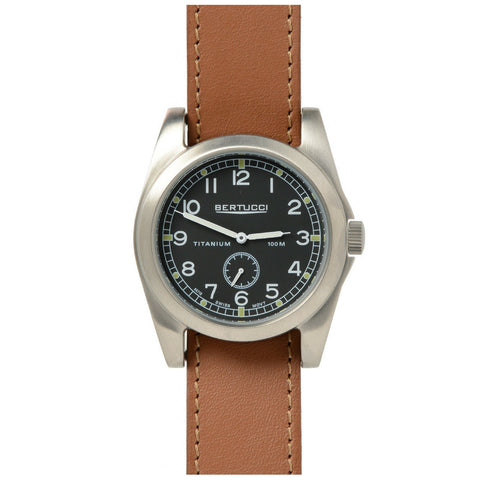 Bertucci 13301 A-3T 42 Vintage Watch (Leather Strap)