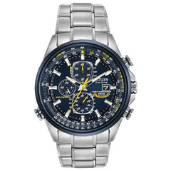 Citizen Blue Angels Stainless Steel Eco-Drive Dress Watch - AT8020-54L