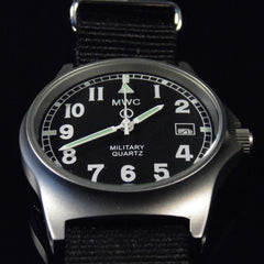 MWC G10 LM Military Watch (Black Strap) - Watchfinder General - UK suppliers of Russian Vostok Parnis Watches MWC G10
 - 4