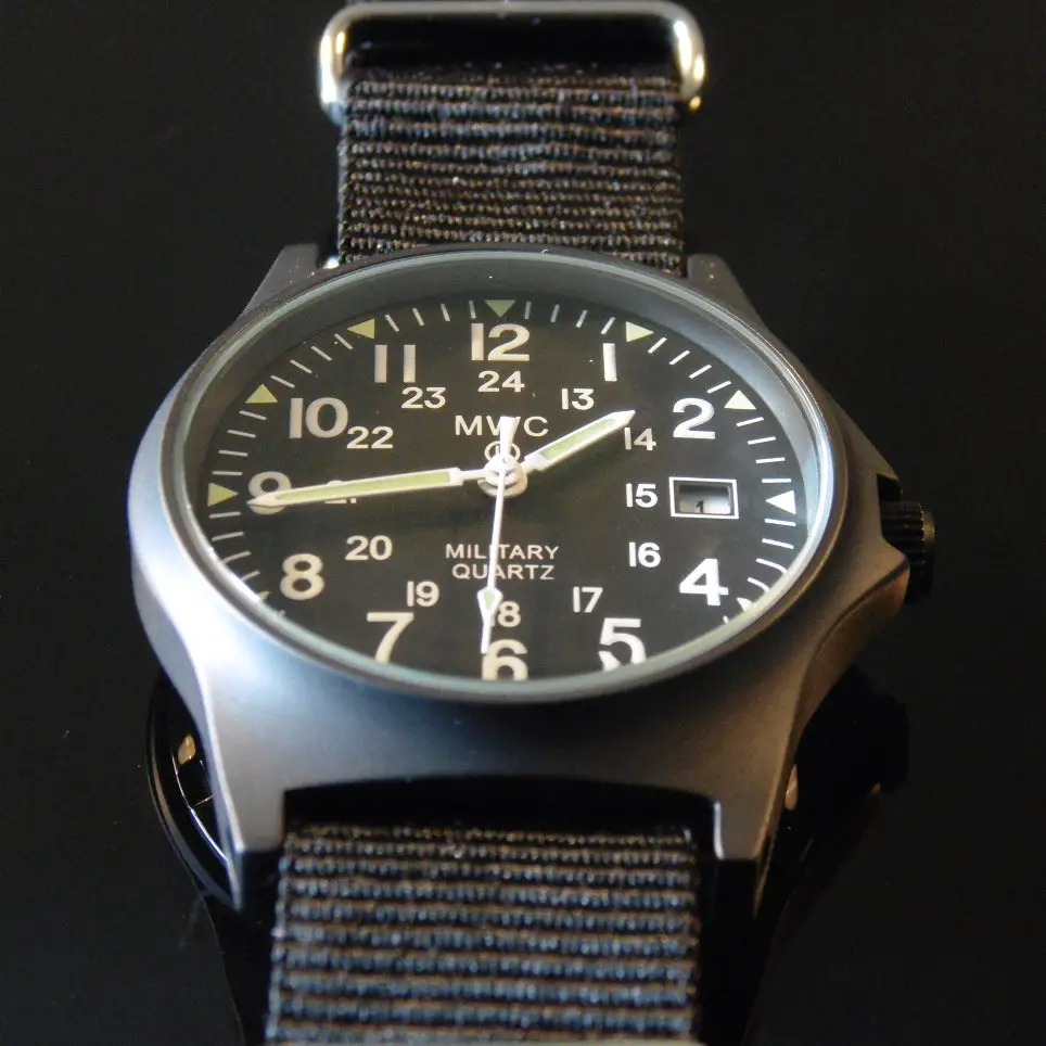 MWC G10 LM Military Watch PVD 12/24 Dial - Watchfinder General - UK suppliers of Russian Vostok Parnis Watches MWC G10
 - 3