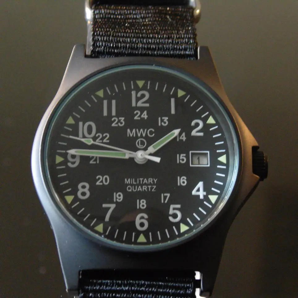 MWC G10 LM Military Watch PVD 12/24 Dial - Watchfinder General - UK suppliers of Russian Vostok Parnis Watches MWC G10
 - 5