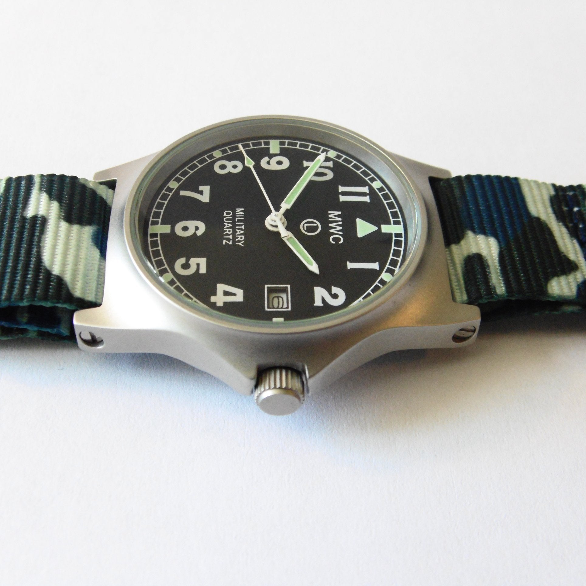 MWC G10 LM Military Watch (Camouflage Nato Strap) - Watchfinder General - UK suppliers of Russian Vostok Parnis Watches MWC G10
 - 3