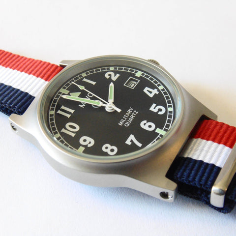 MWC G10 LM Military Watch (French Strap) - Watchfinder General - UK suppliers of Russian Vostok Parnis Watches MWC G10
 - 2