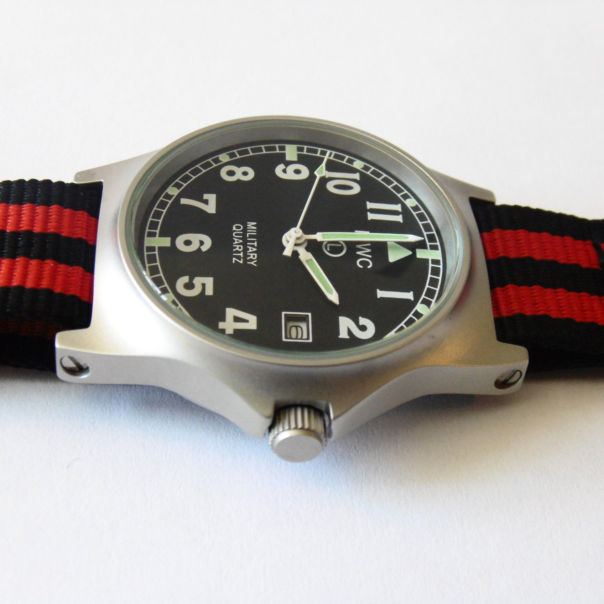 MWC G10 LM Military Watch (Luftwaffe Strap) - Watchfinder General - UK suppliers of Russian Vostok Parnis Watches MWC G10
 - 3