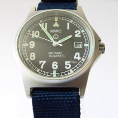 MWC G10 LM Military Watch (Navy Blue Nato Strap) - Watchfinder General - UK suppliers of Russian Vostok Parnis Watches MWC G10
 - 1