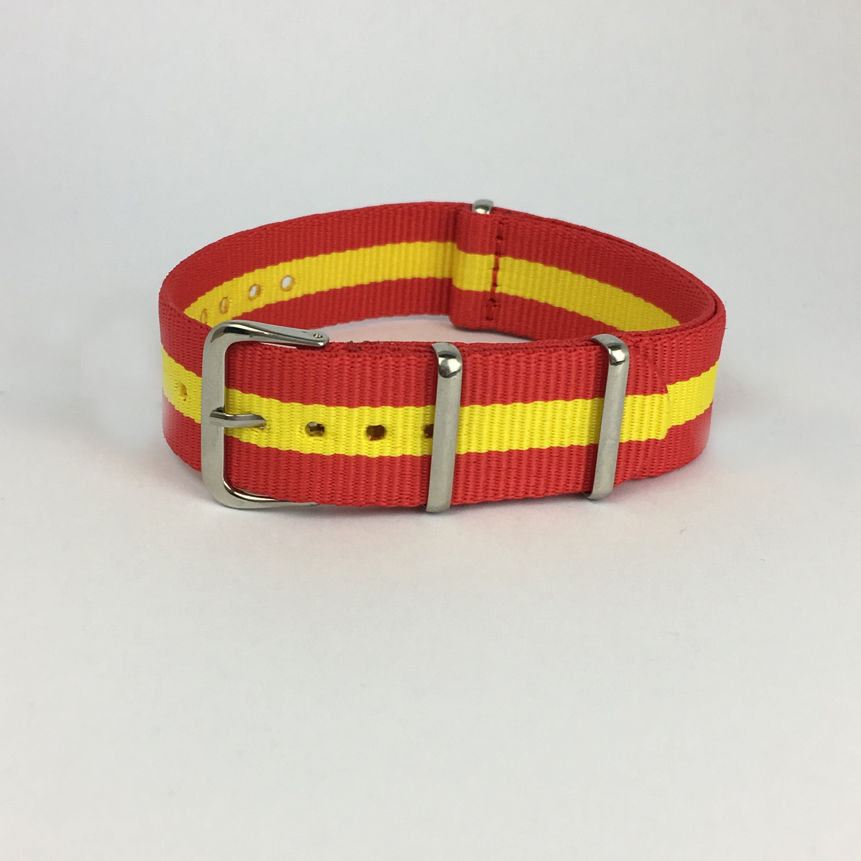 Red & Yellow Spain Nato Strap