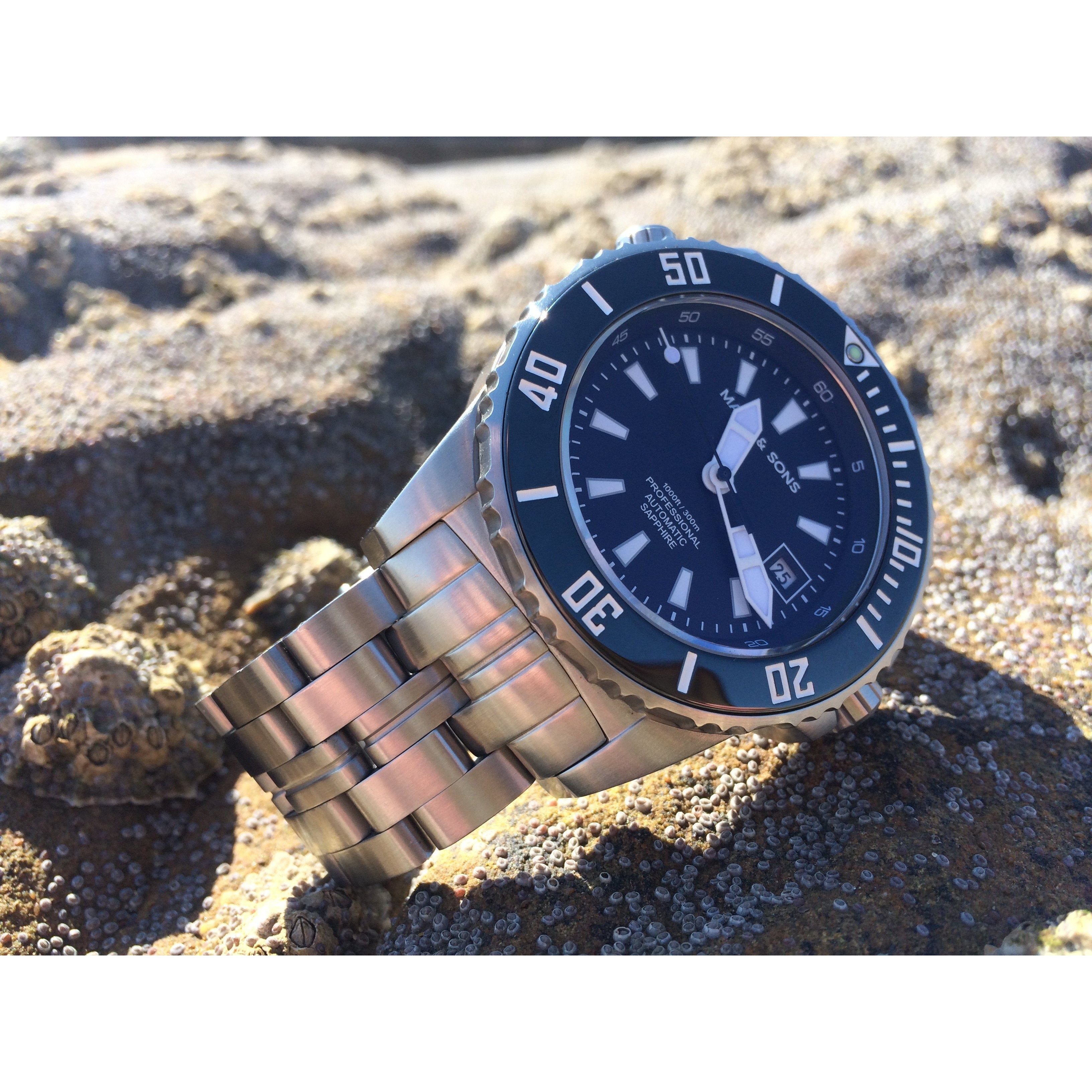 MARC & SONS 300M Professional automatic Diver watch MSD-037