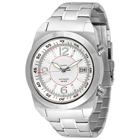 Lew and Huey Acionna Automatic Watch (White & Red)
