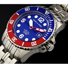 MARC & SONS 300M Professional automatic Diver watch MSD-035 - Watchfinder General - UK suppliers of Russian Vostok Parnis Watches MWC G10
 - 2