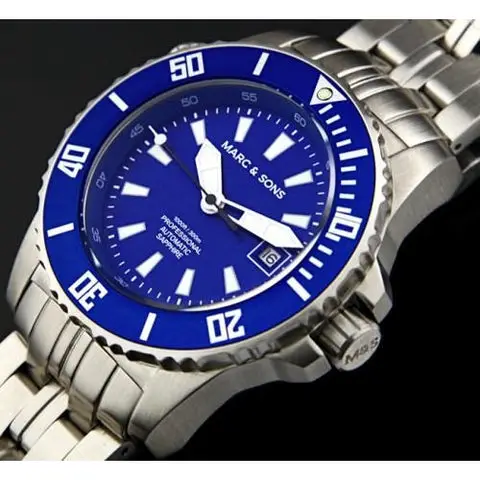 MARC & SONS 300M Professional automatic Diver watch MSD-038 - Watchfinder General - UK suppliers of Russian Vostok Parnis Watches MWC G10
 - 2