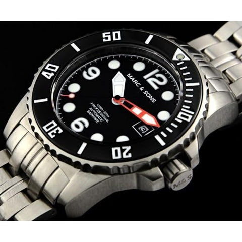MARC & SONS 300M Professional automatic Diver watch MSD-033 - Watchfinder General - UK suppliers of Russian Vostok Parnis Watches MWC G10
 - 2