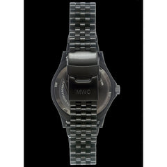 MWC G10 300m / 1000ft Water resistant Black PVD Steel Military Watch with Sapphire Crystal on Bracelet