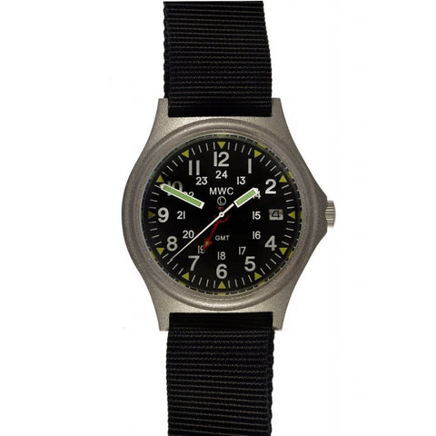 MWC GMT 100m Water Resistant Model with Stainless Steel Case