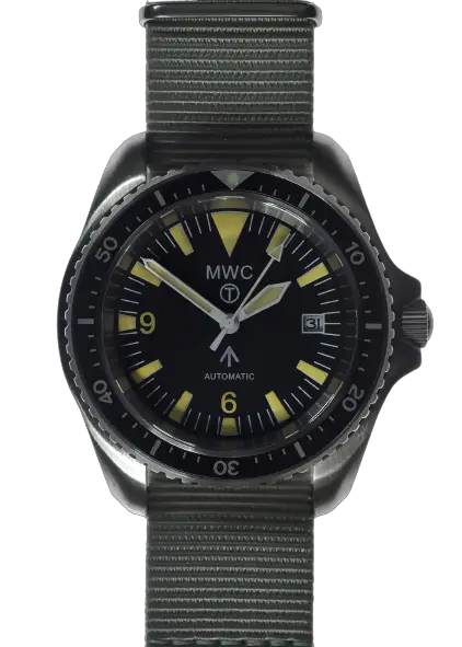 MWC 1999-2001 Pattern Automatic Military Divers Watch with Retro Lume