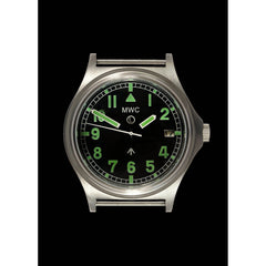 MWC G10 300m / 1000ft Water resistant Limited Edition Brushed Stainless Steel Automatic Military Watch with Sapphire Crystal on NATO Strap