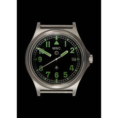 MWC G10 300m / 1000ft Water resistant Limited Edition Brushed Stainless Steel Military Watch with Sapphire Crystal on NATO Strap